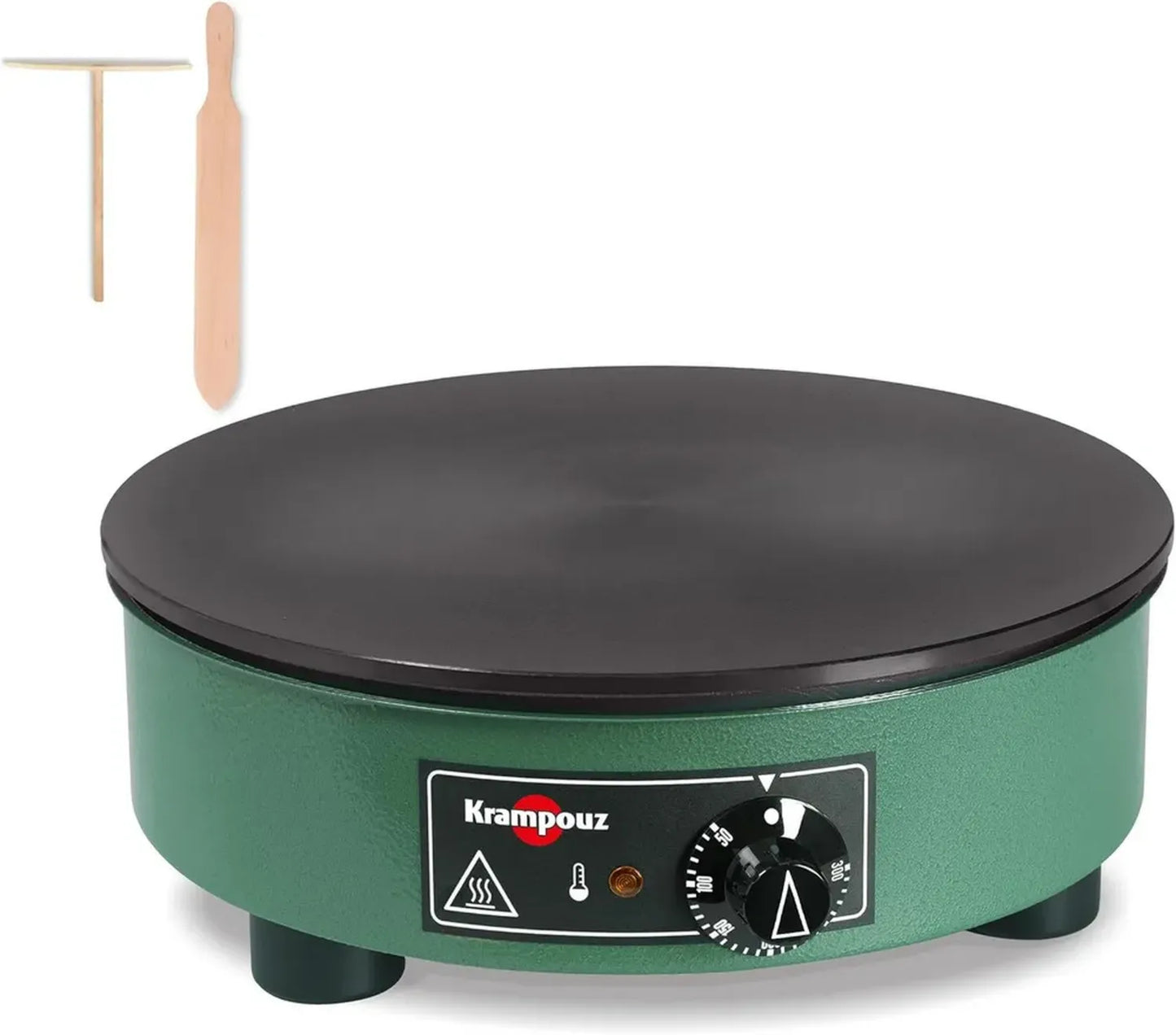 Crêpière Électrique Traditionnelle Bretonne 35 cm - Fonte Usinée - 2500W
