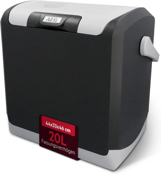 Glacière Thermoélectrique AEG 20L 12/230V pour Voiture et Maison - Gris